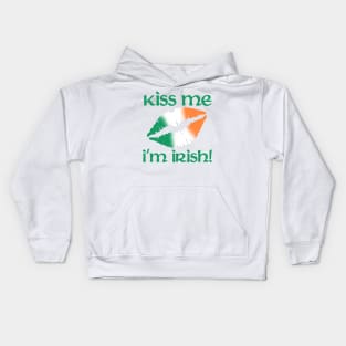 Kiss me I'm Irish Kids Hoodie